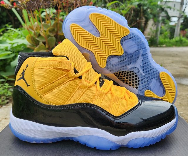 Air Jordan 11 Retro Black Yellow